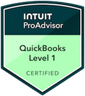 Intuit QuickBooks ProAdvisor Level 1 Certified